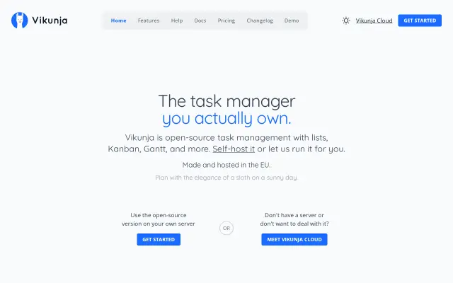 Vikunja preview