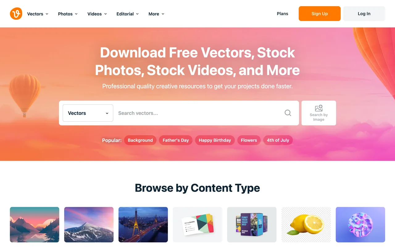 Vecteezy screenshot