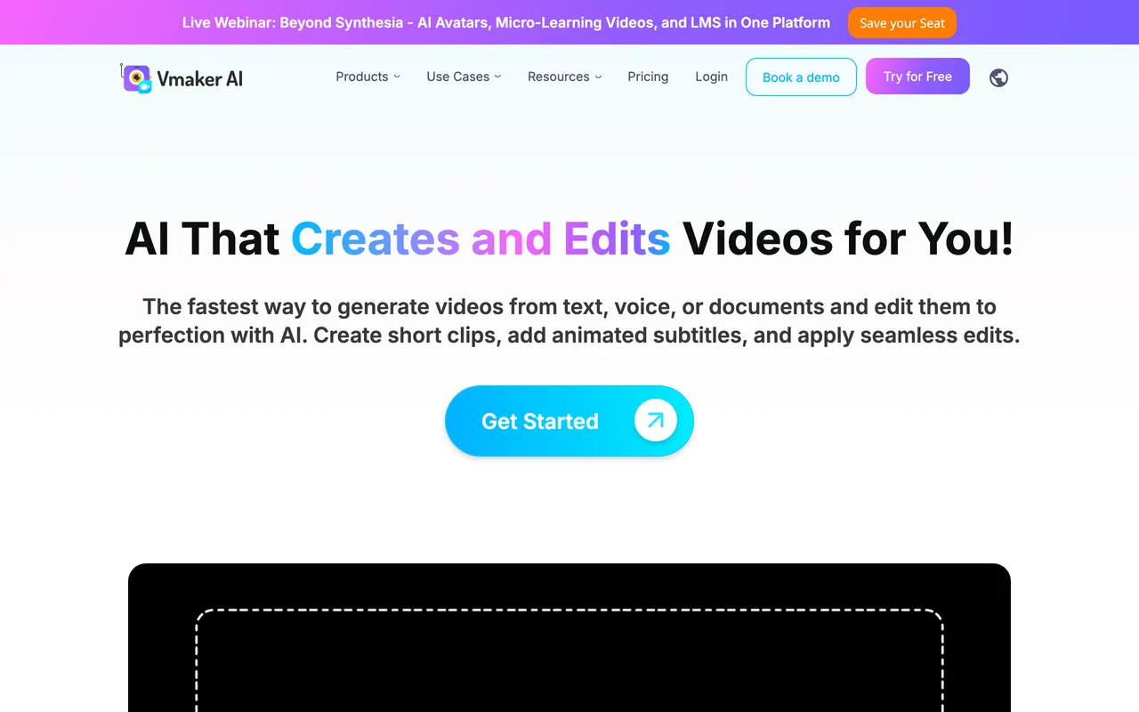 Vmaker screenshot
