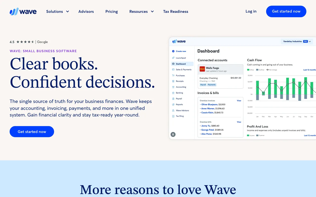 Wave screenshot