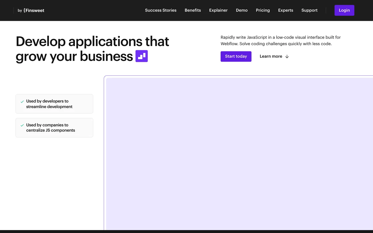 Wized screenshot