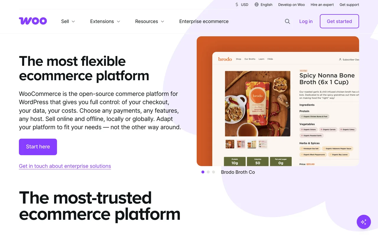 WooCommerce screenshot